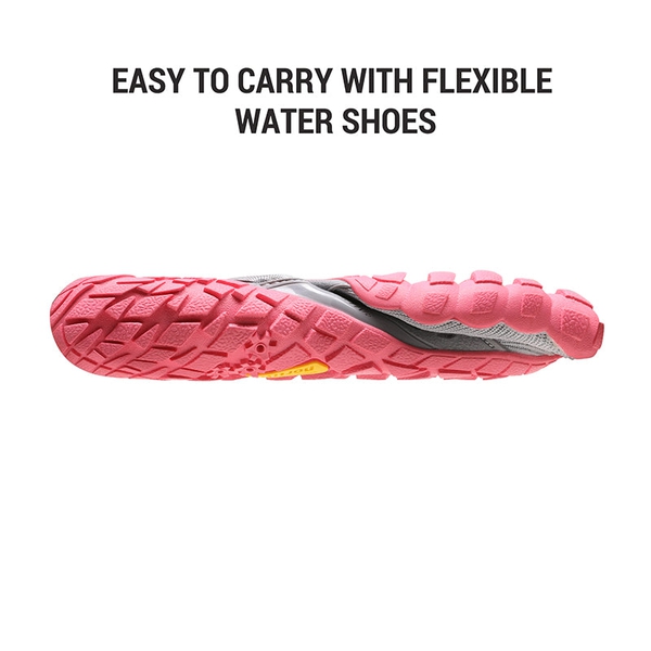 Kids Quick-Dry Water Shoes - LIGHT GREY WATERMELON RED - 3