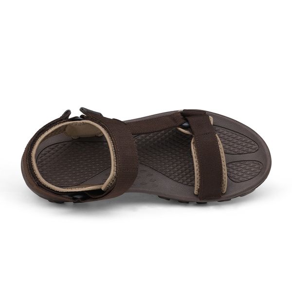 Men's Open Toe Sports Sandals - BROWN - 3