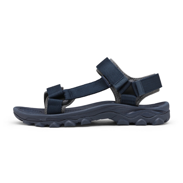 Men's Open Toe Sports Sandals - DARK BLUE GREY - 2