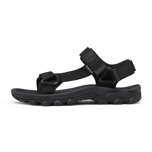 Men's Open Toe Sports Sandals - ALL BLACK - 1