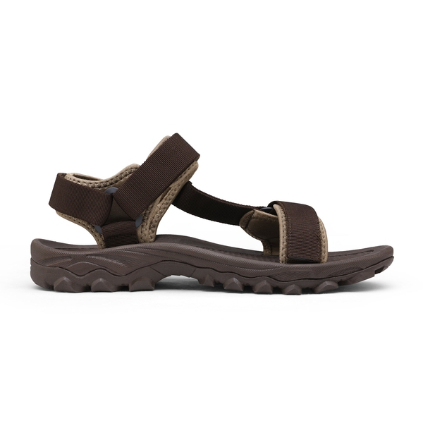 Men's Open Toe Sports Sandals - BROWN - 2