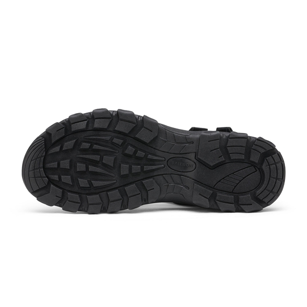 Men's Open Toe Sports Sandals - ALL BLACK - 4