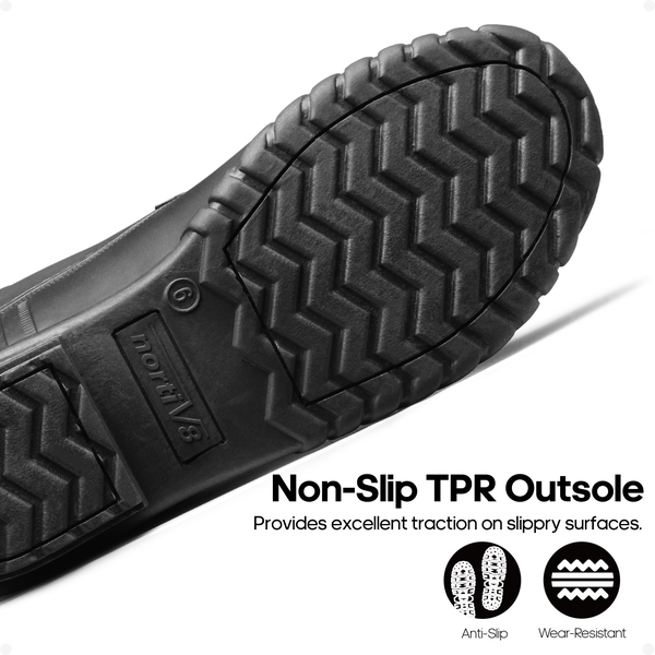 Women's Insulated Winter Duck Boots - BLACK - 1