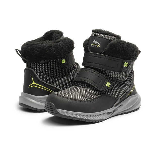 Kids Ankle Snow Boots | Kids Waterproof Winter Boots-Nortiv8