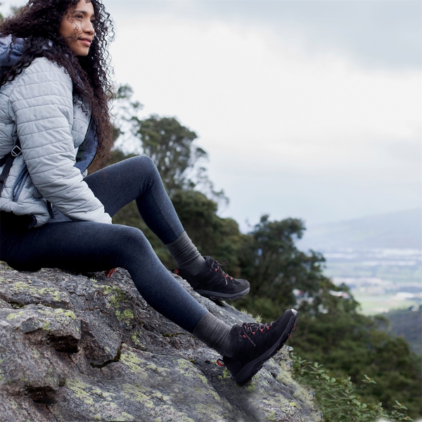 Women's non-slip hiking shoes  - BLACK - 2
