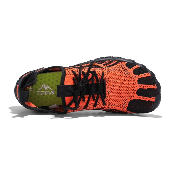 Men's Quick-Drying Water Shoes - ORANGE BLACK - 4