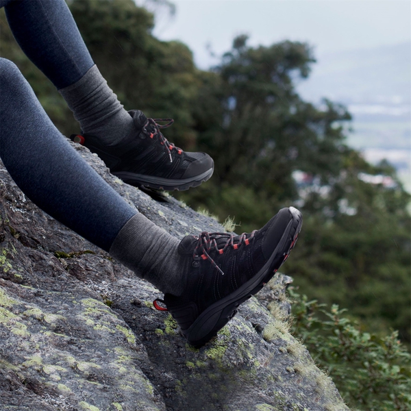 Women's non-slip hiking shoes  - BLACK - 1