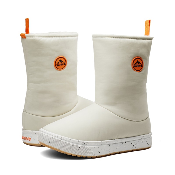 Women's Lightweight Fur Winter Boots  - BEIGE - 3