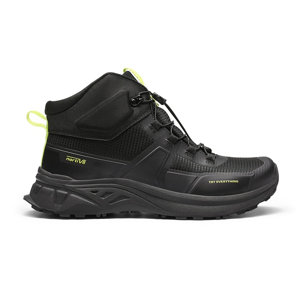 Men's Waterproof Lightweight Hiking Boots - BLACK - 1