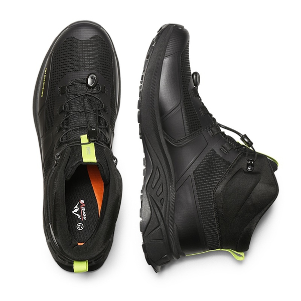 Men's Waterproof Lightweight Hiking Boots - BLACK - 2