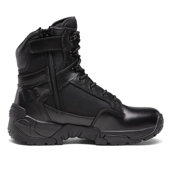 Men's Military Wide Fit Work Boots【Wide Fit】 - BLACK - 2