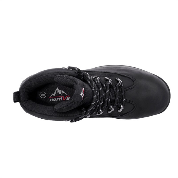 Men's Waterproof Backpacking & Hiking Boots - BLACK - 2