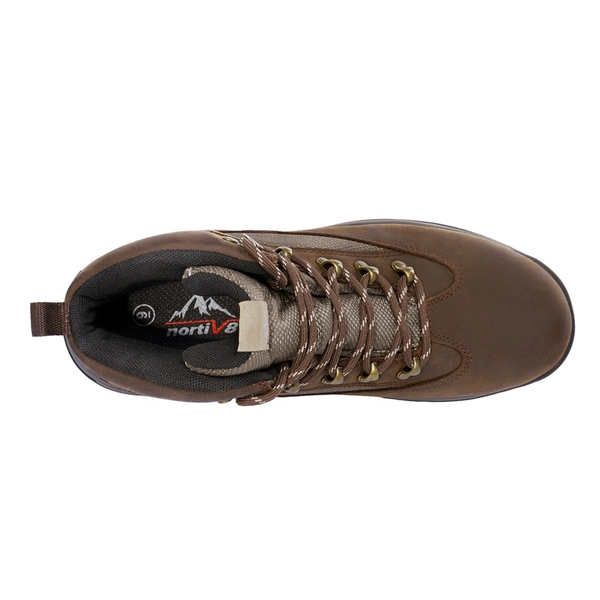 Men's Waterproof Backpacking & Hiking Boots - BROWN - 2