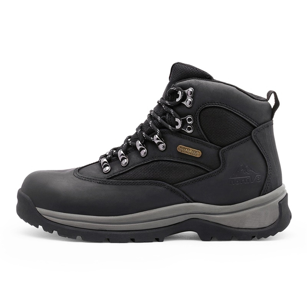 Men's Waterproof Backpacking & Hiking Boots - BLACK - 1