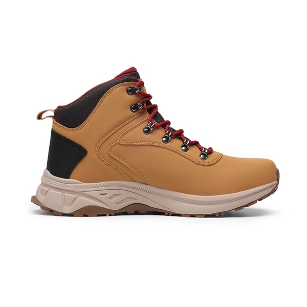 Men's Waterproof Outdoor Hiking Boots  - BROWN - 2