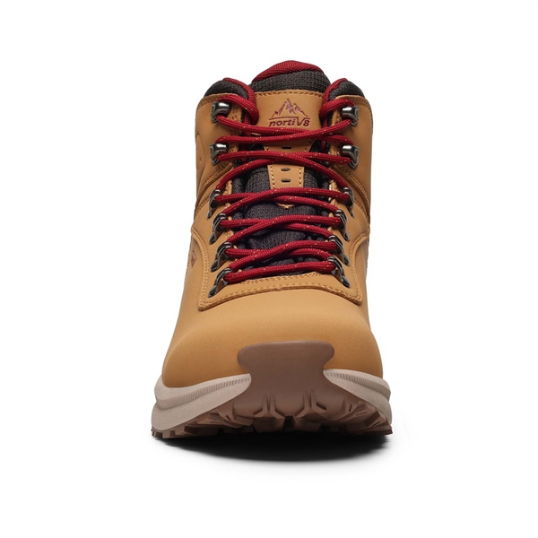 Men's Waterproof Outdoor Hiking Boots  - BROWN - 3