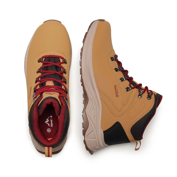 Men's Waterproof Outdoor Hiking Boots  - BROWN - 1