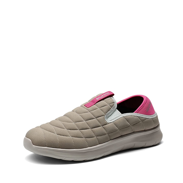 Unisex Hiking Slip-On Walking Shoes - GREY -  0