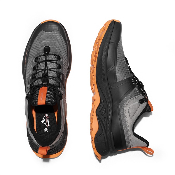 Men's Comfort Lightweight Hiking Shoes - GREY - 2