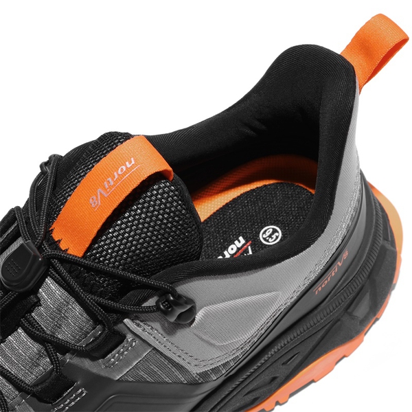 Men's Comfort Lightweight Hiking Shoes - GREY - 4