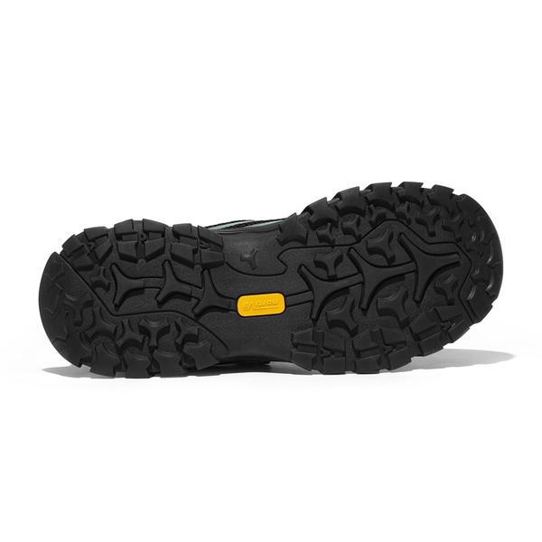 [Polar Bear Series] Men's Breathable Hiking Shoes - BLACK-BLUE - 5