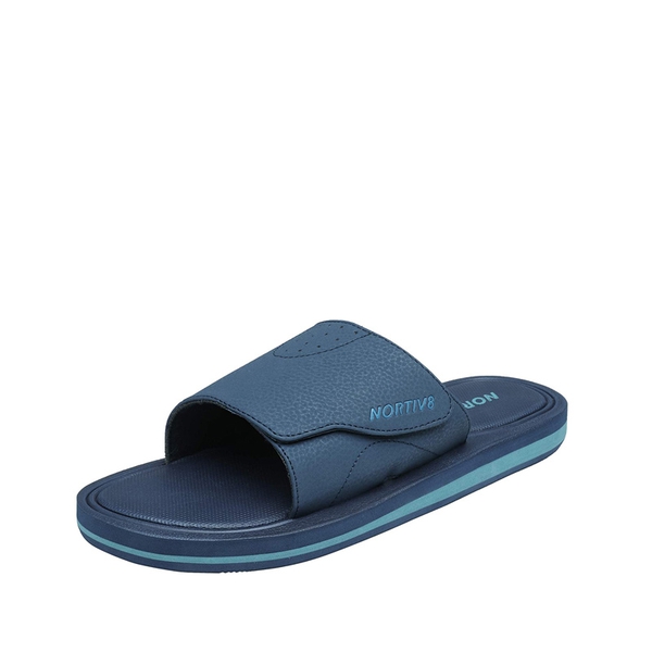 Men's Slide Sandals with Arch Support - NAVY -  0