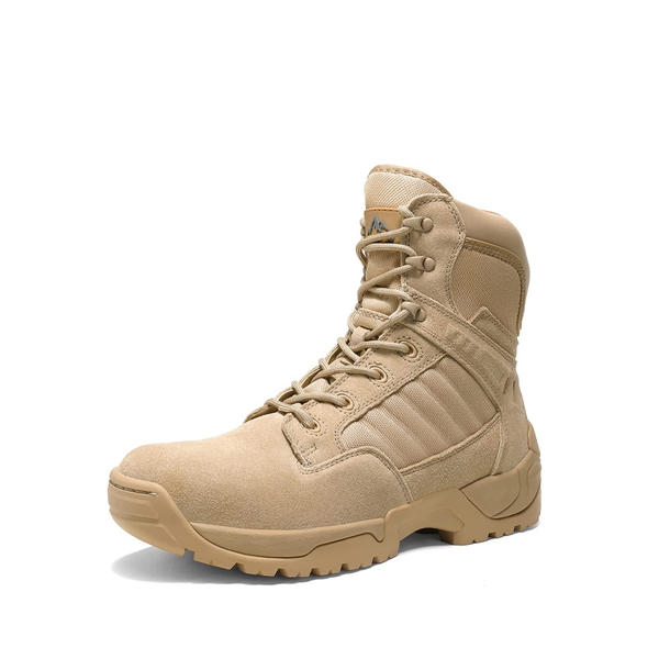 Men's Tactical Work Boots - SAND -  0