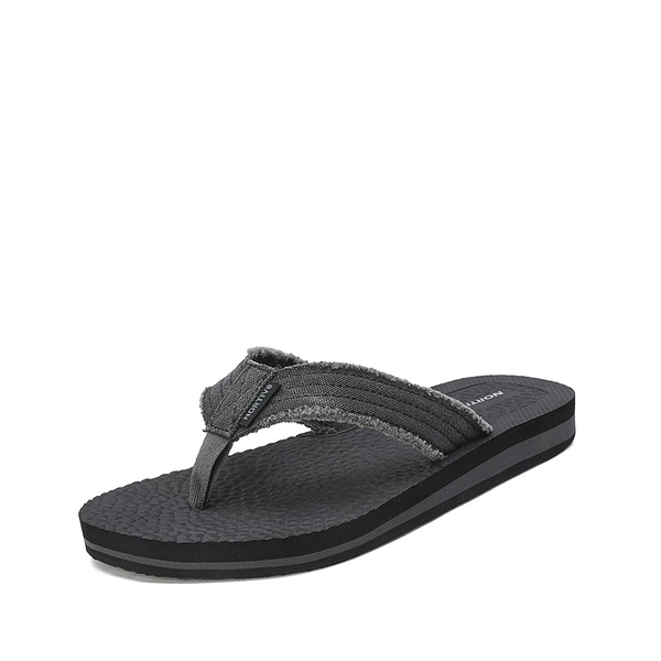 Men's EVA Thong Flip Flops - BLACK GREY -  0
