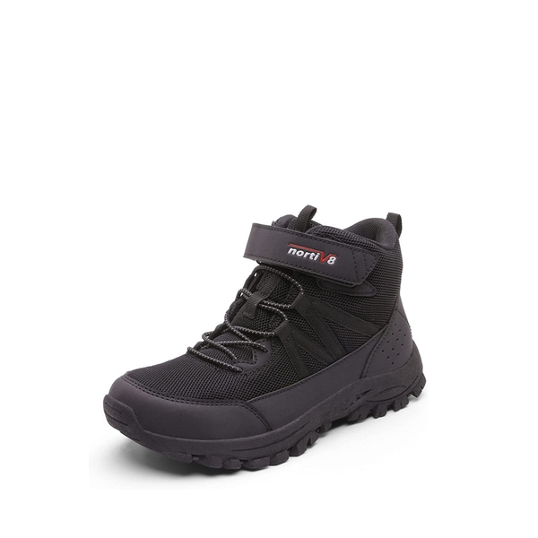 Kids Outdoor Hiking Boots - BLACK -  0