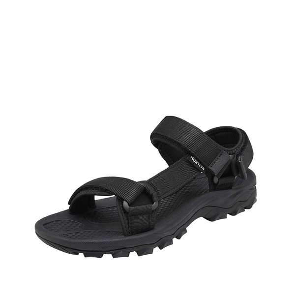 Men's Open Toe Sports Sandals - ALL BLACK -  0