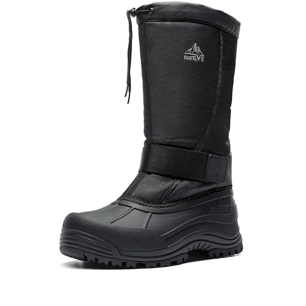 Black snow boots store