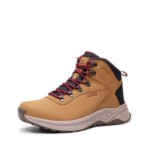Men s Non Slip Waterproof Leather Hiking Boots Norti 8
