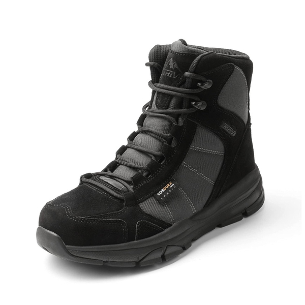 Men's Waterproof Lightweight Military Work Boots - BLACK -  0