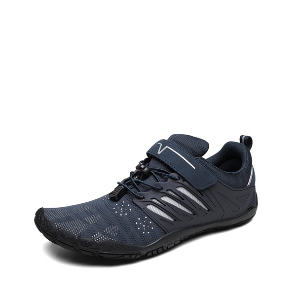 Men's Comfortable Barefoot Aqua Water Shoes - NAVY -  0
