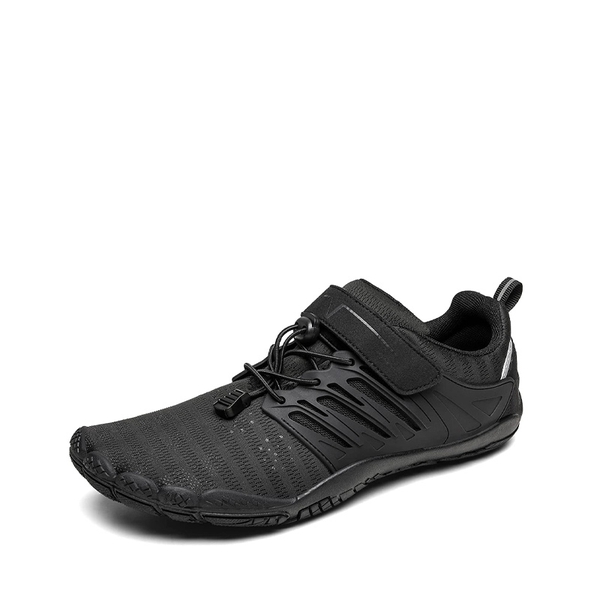 Men's Comfortable Barefoot Aqua Water Shoes - BLACK -  0