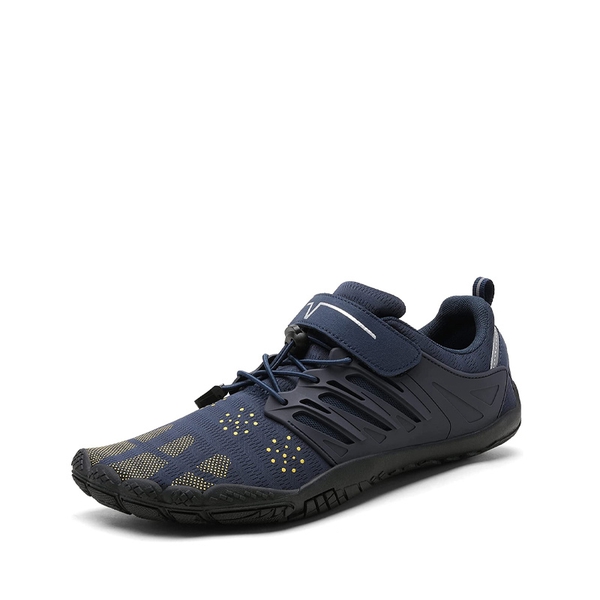 Men's Barefoot Minimalist Trail Running Shoes - NAVY -  0