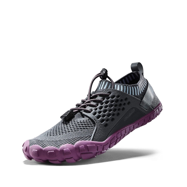 Women's Quick-Dry Aqua Water Shoes - GREY PURPLE -  0