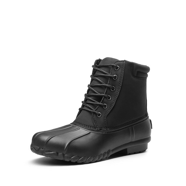 Women's Insulated Winter Duck Boots - BLACK -  0