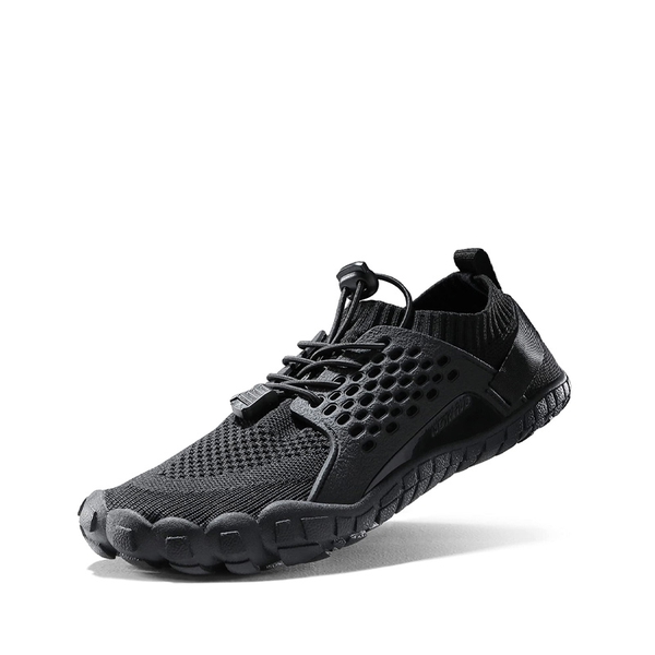 Women's Quick-Dry Aqua Water Shoes - BLACK -  0