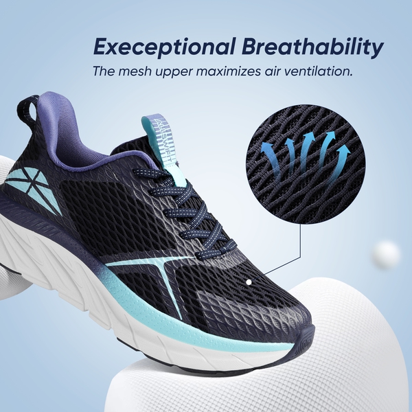 [AllSwifit 1.0] Women's Mesh Lifestyle Sneakers - BLUE - 6