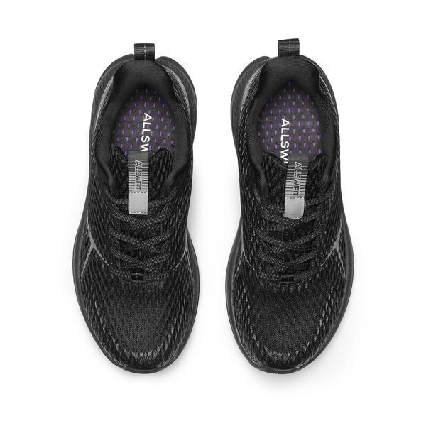 [AllSwifit 1.0] Women's Mesh Lifestyle Sneakers - ALL BLACK - 2