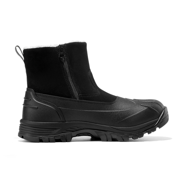 Men's Non-Slip Waterproof Snow Boots - BLACK - 1