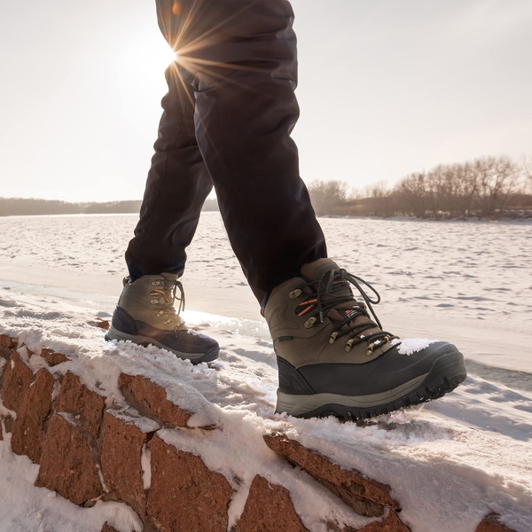 NORTIV 8 Heren Laarzen Winter Sneeuw Schoen Gevulde
