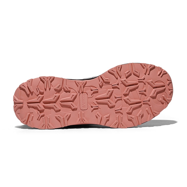 Women's Lightweight Hiking Shoes【Wide Fit】 - GREY PINK - 4