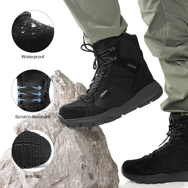 Mens black tactical boots best sale