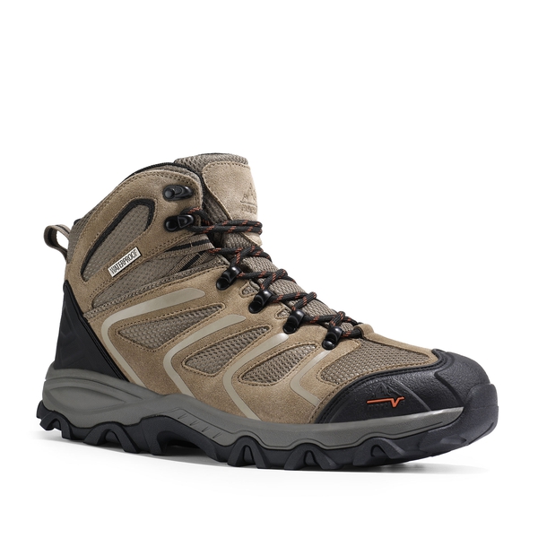 [Armadillo Series] Women's & Men's Wide Waterproof Hiking Boots【Wide Fit】 - TAUPE-SUEDE - 3