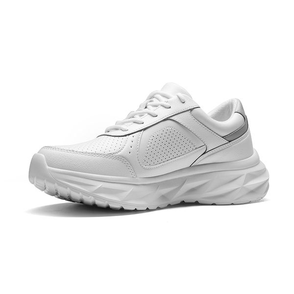 [ActiveCity] Men's Comfortable Lifestyle Sneakers - WHITE - 6