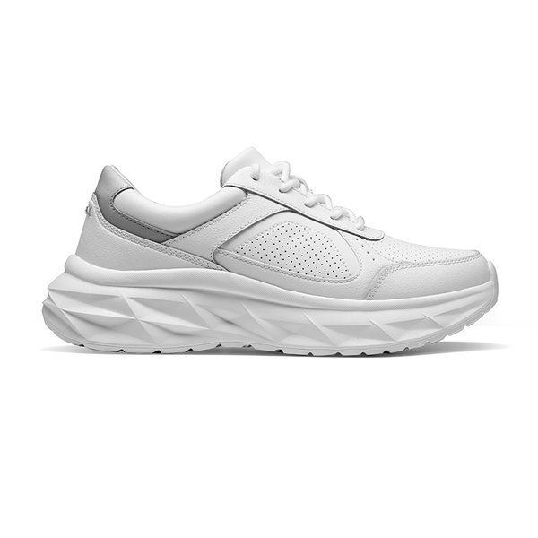 [ActiveCity] Men's Comfortable Lifestyle Sneakers - WHITE - 7