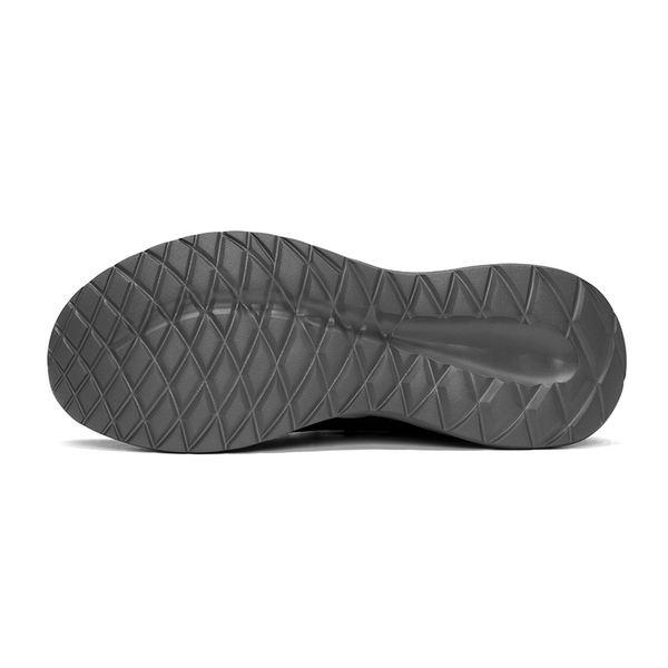 [ActiveUp] Men's Comfortable Mesh Lifestyle Sneakers - BLACK - 3