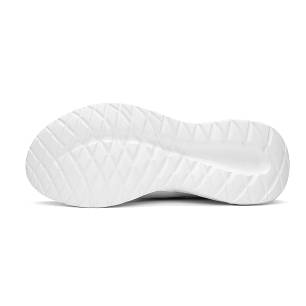 [ActiveCity] Men's Comfortable Lifestyle Sneakers - WHITE - 3